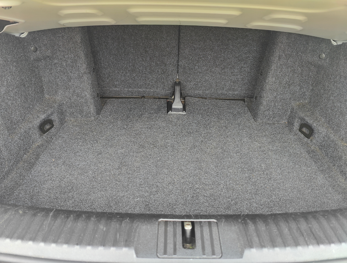 2012 White Audi A3 Convertible Sport TFSi boot space