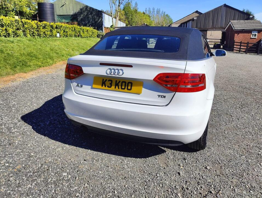 Audi A3 Cabriolet 2.0 TDi Euro 5 (s/s) 2dr Diesel